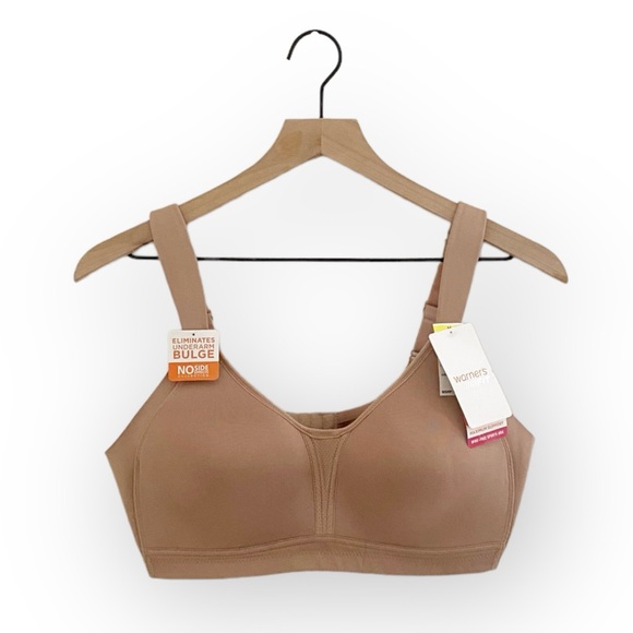 NWT Warner’s No Side Effects High-Impact Sport Bra WA1251 Medium 34 36 B C D Cup - Picture 2 of 6